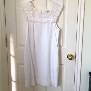 Madewell White Shift Dress